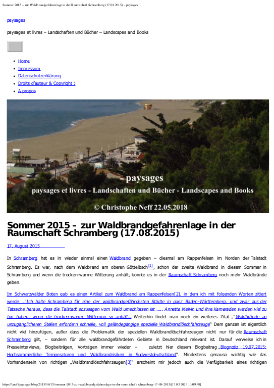 Cover der Publikation