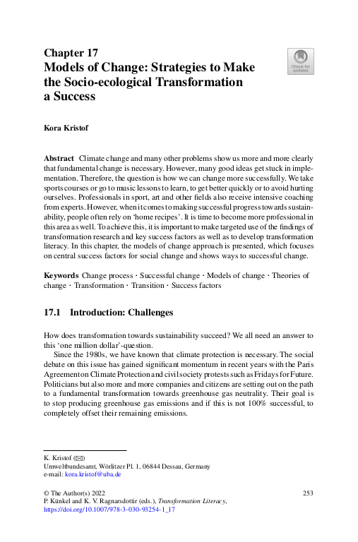 Cover der Publikation