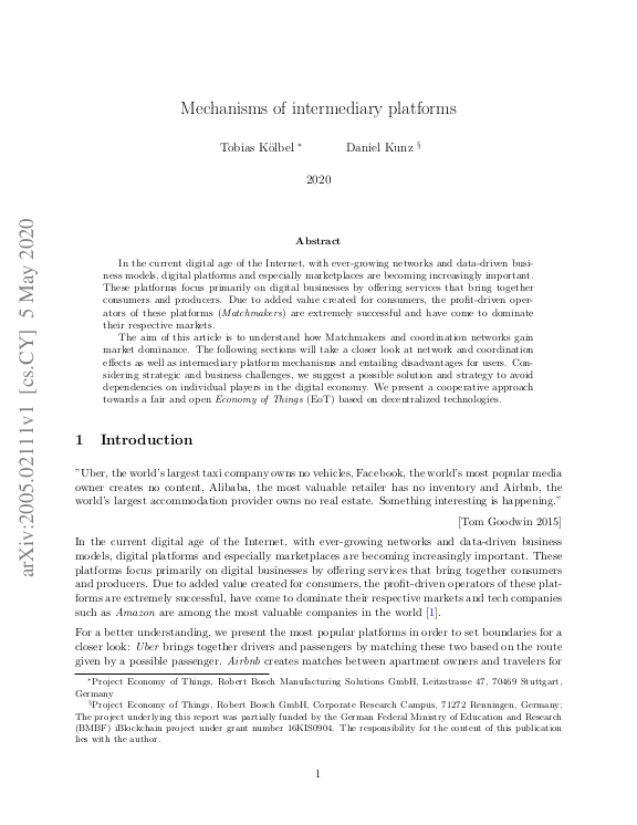 Cover der Publikation