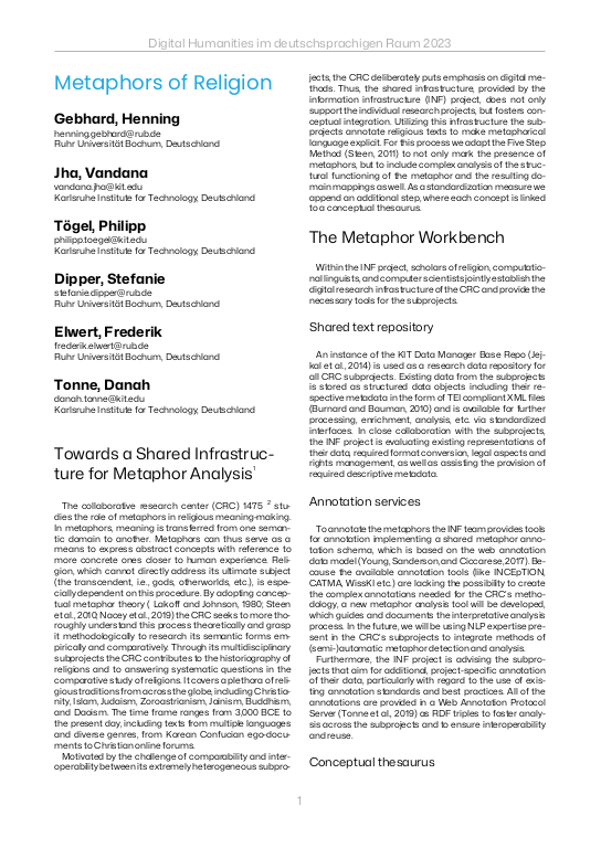 Cover der Publikation