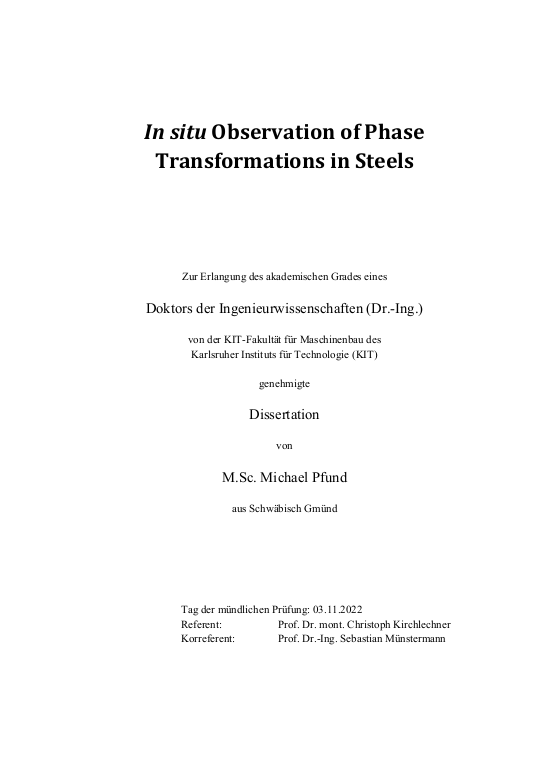 Cover der Publikation