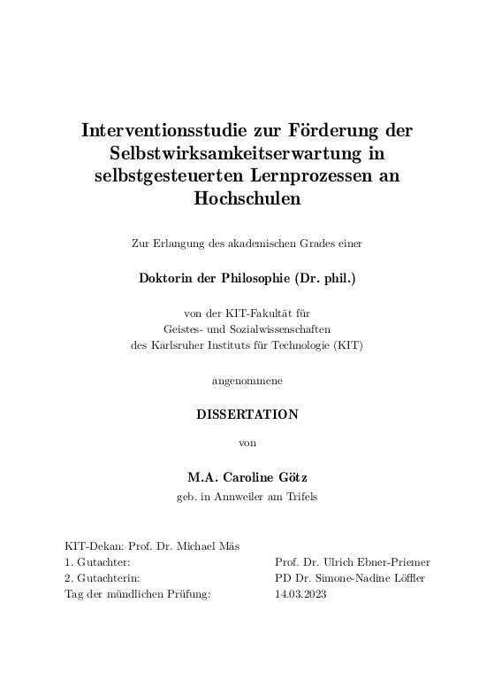 Cover der Publikation