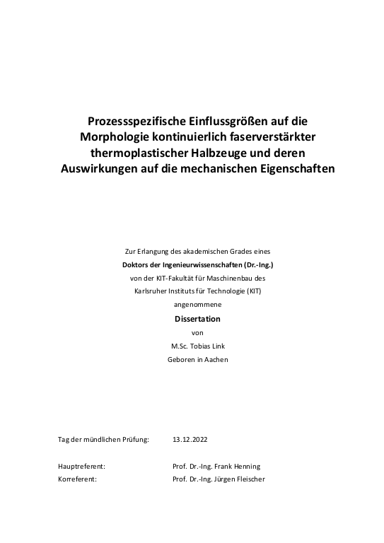 Cover der Publikation