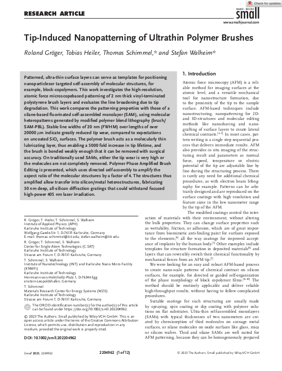 Cover der Publikation