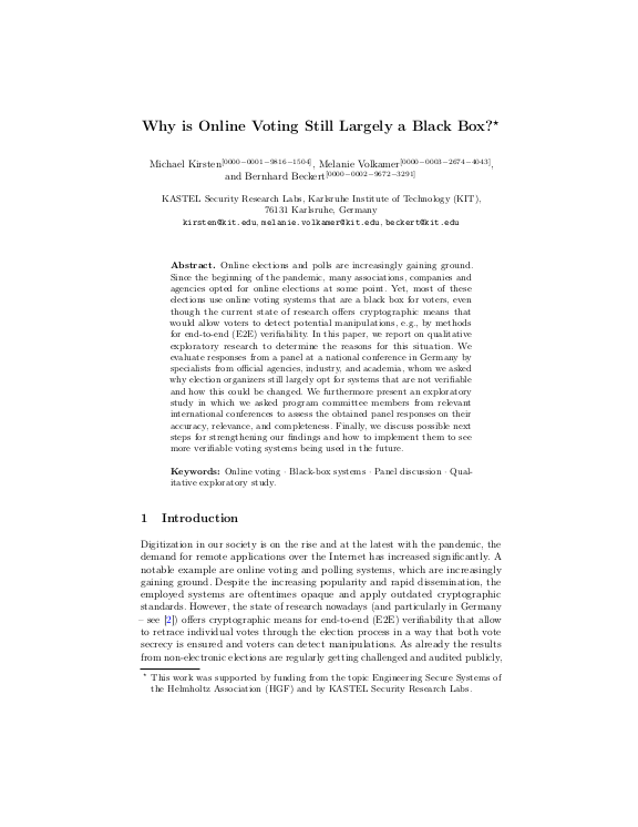 Cover der Publikation