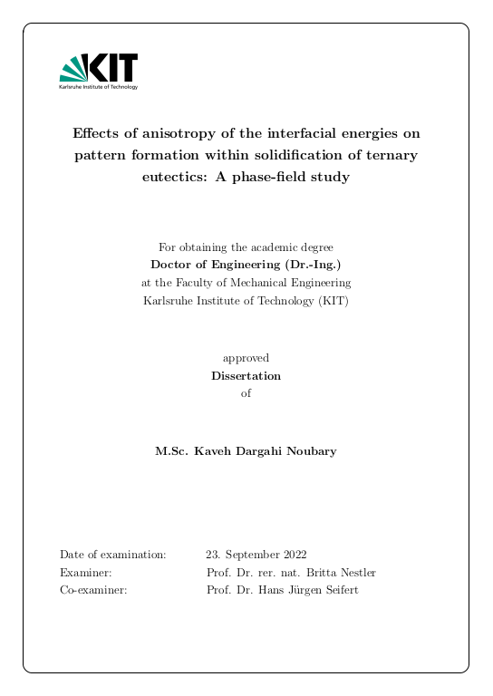 Cover der Publikation