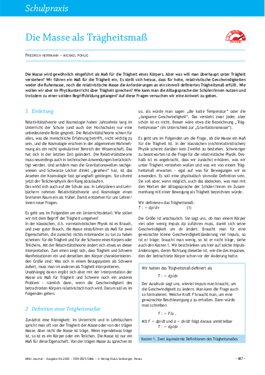 Cover der Publikation