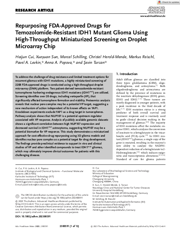 Cover der Publikation