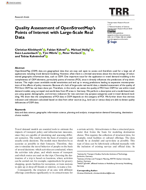 Cover der Publikation