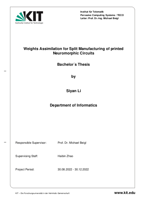 Cover der Publikation