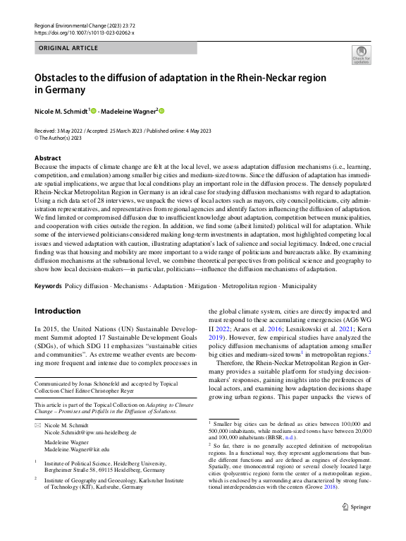 Cover der Publikation