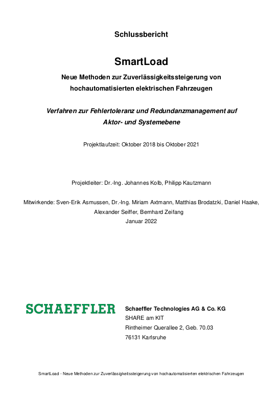 Cover der Publikation