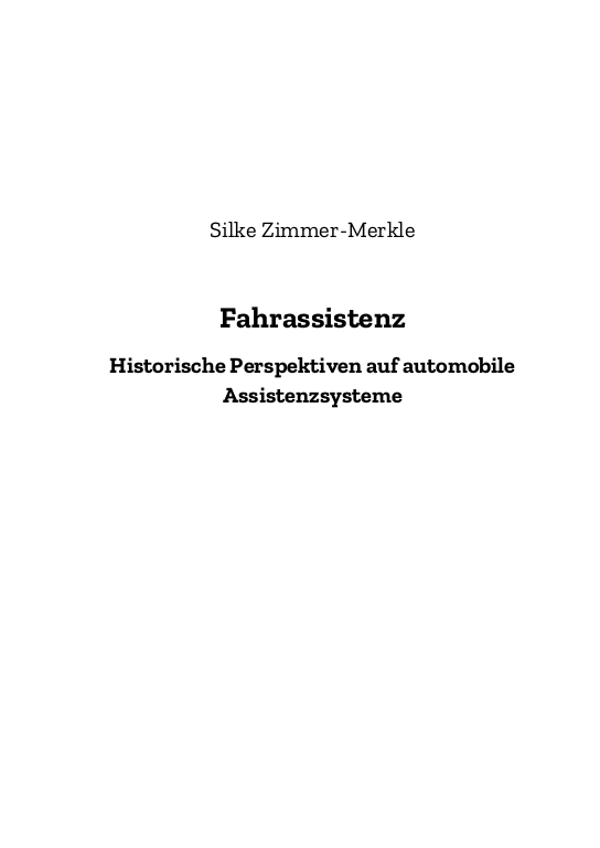 Cover der Publikation