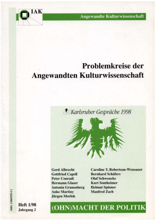 Cover der Publikation