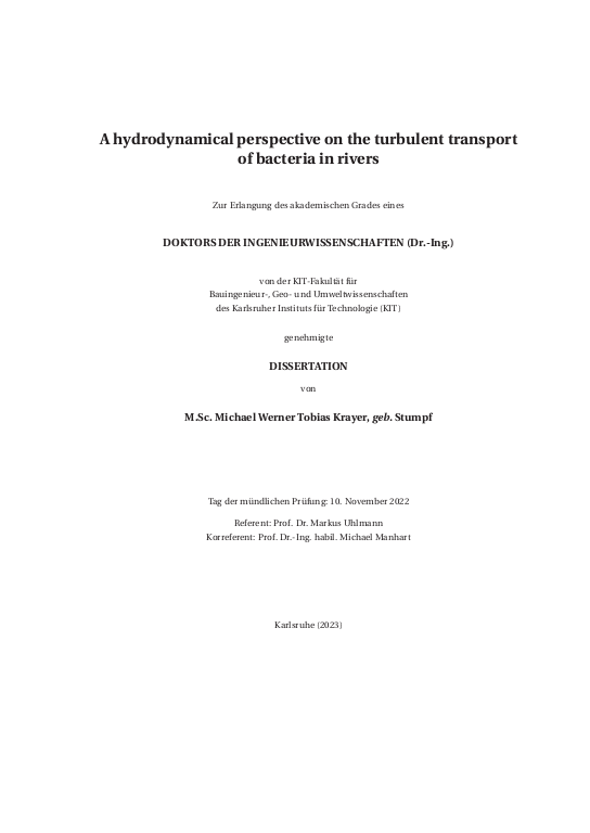 Cover der Publikation