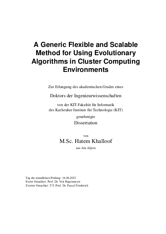 Cover der Publikation