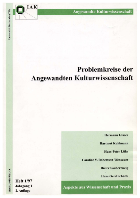 Cover der Publikation