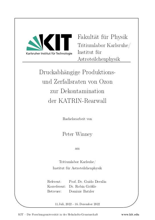 Cover der Publikation