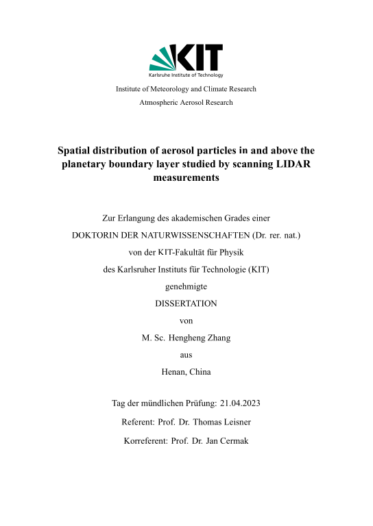 Cover der Publikation