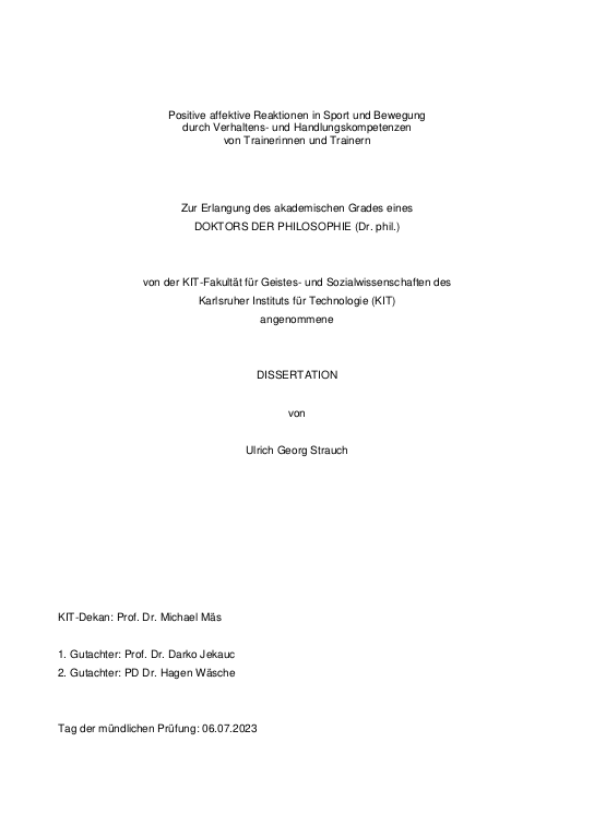 Cover der Publikation