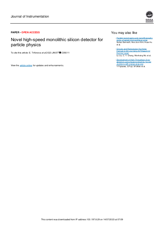 Cover der Publikation