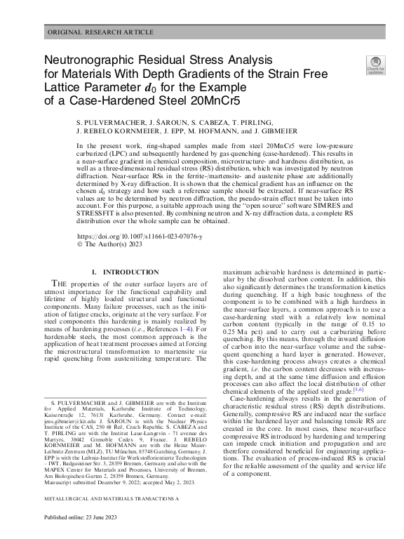 Cover der Publikation