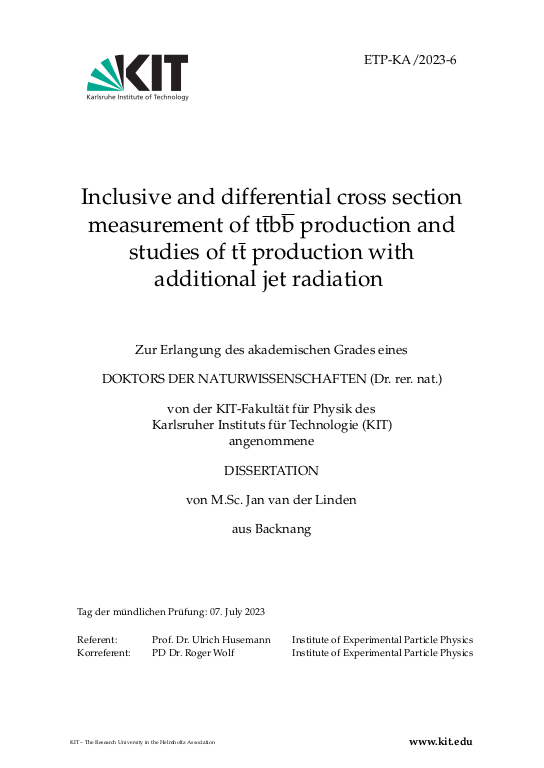 Cover der Publikation