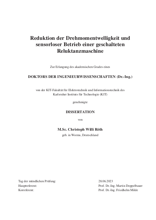 Cover der Publikation