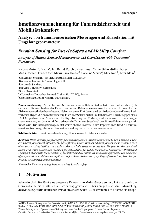 Cover der Publikation