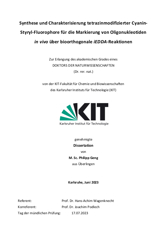 Cover der Publikation