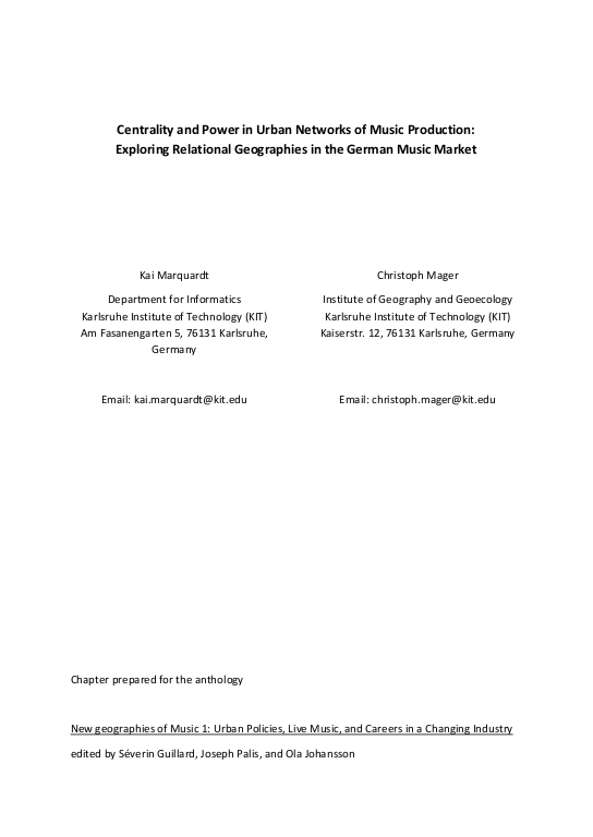 Cover der Publikation