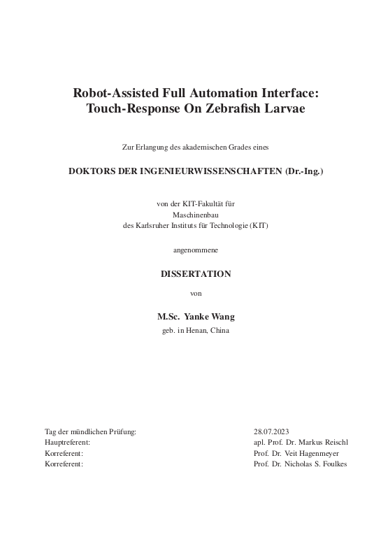 Cover der Publikation