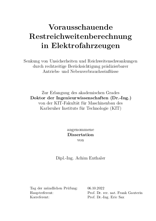 Cover der Publikation