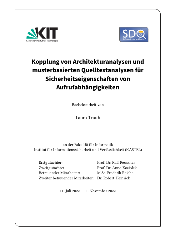 Cover der Publikation