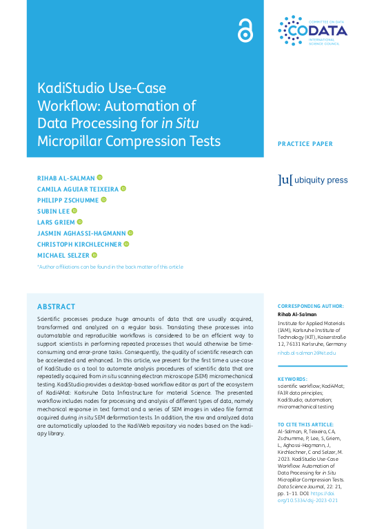 Cover der Publikation