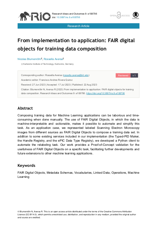 Cover der Publikation