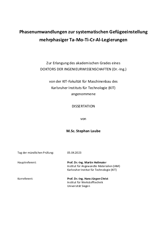 Cover der Publikation