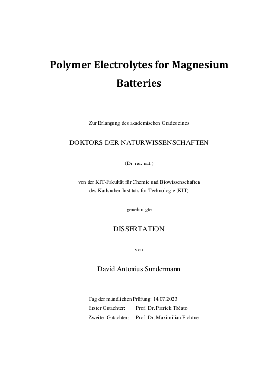 Cover der Publikation