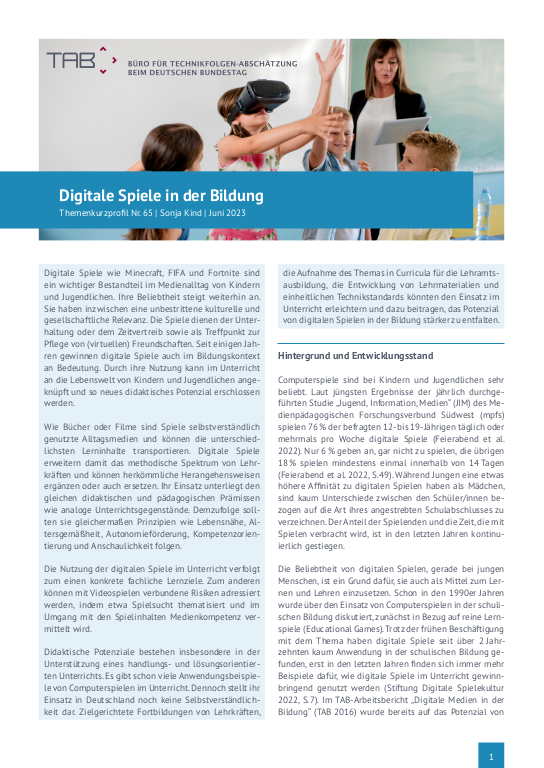 Cover der Publikation