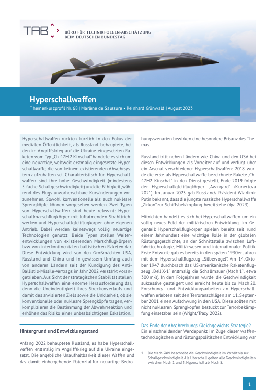Cover der Publikation