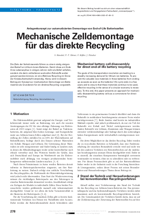 Cover der Publikation