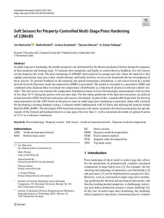 Cover der Publikation