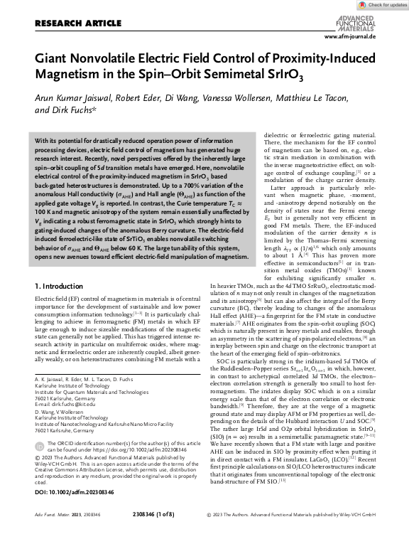 Cover der Publikation