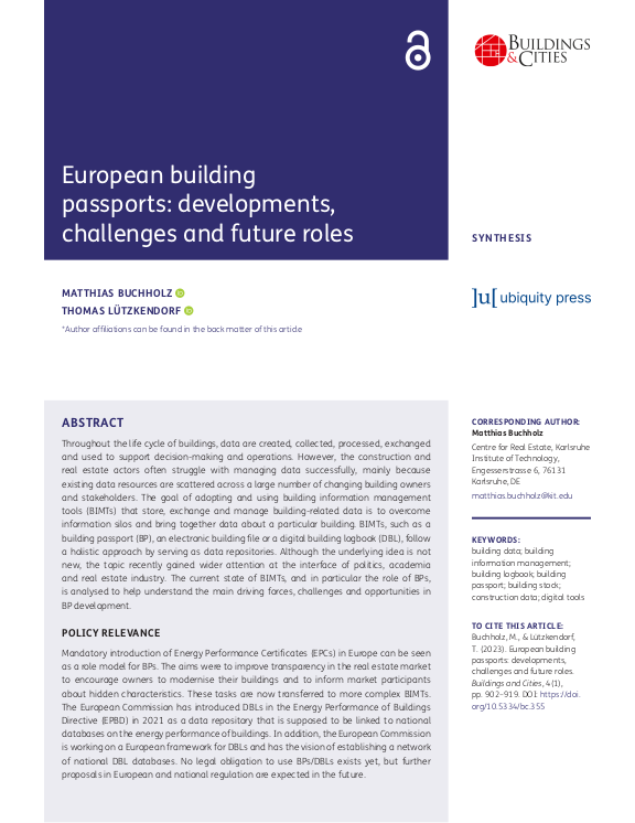 Cover der Publikation