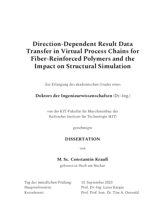 Cover der Publikation