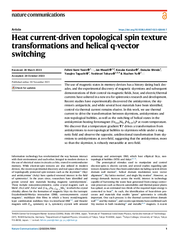 Cover der Publikation