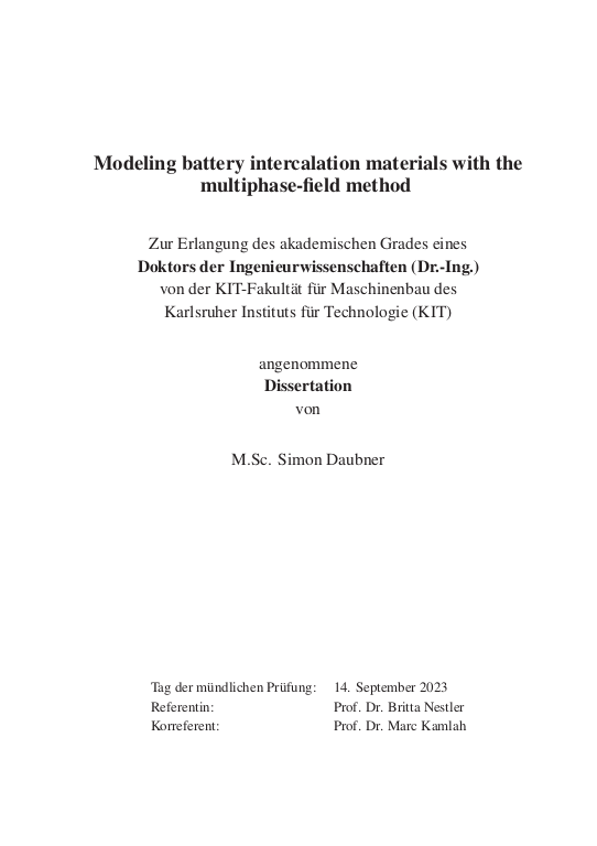 Cover der Publikation