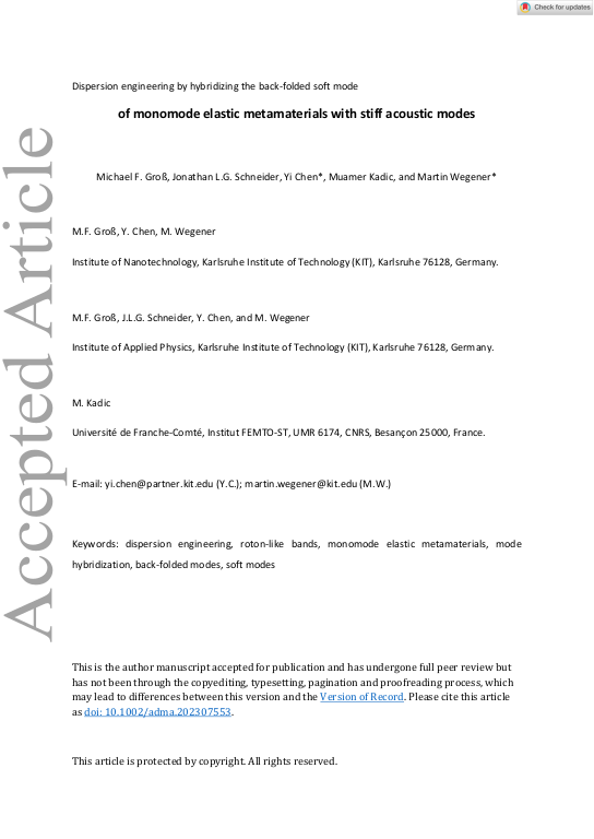 Cover der Publikation