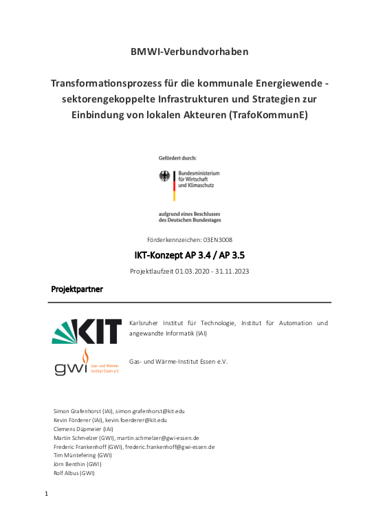 Cover der Publikation