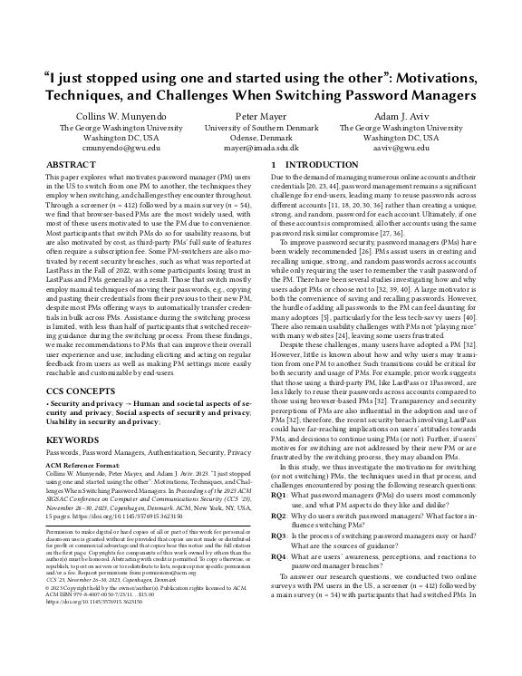 Cover der Publikation